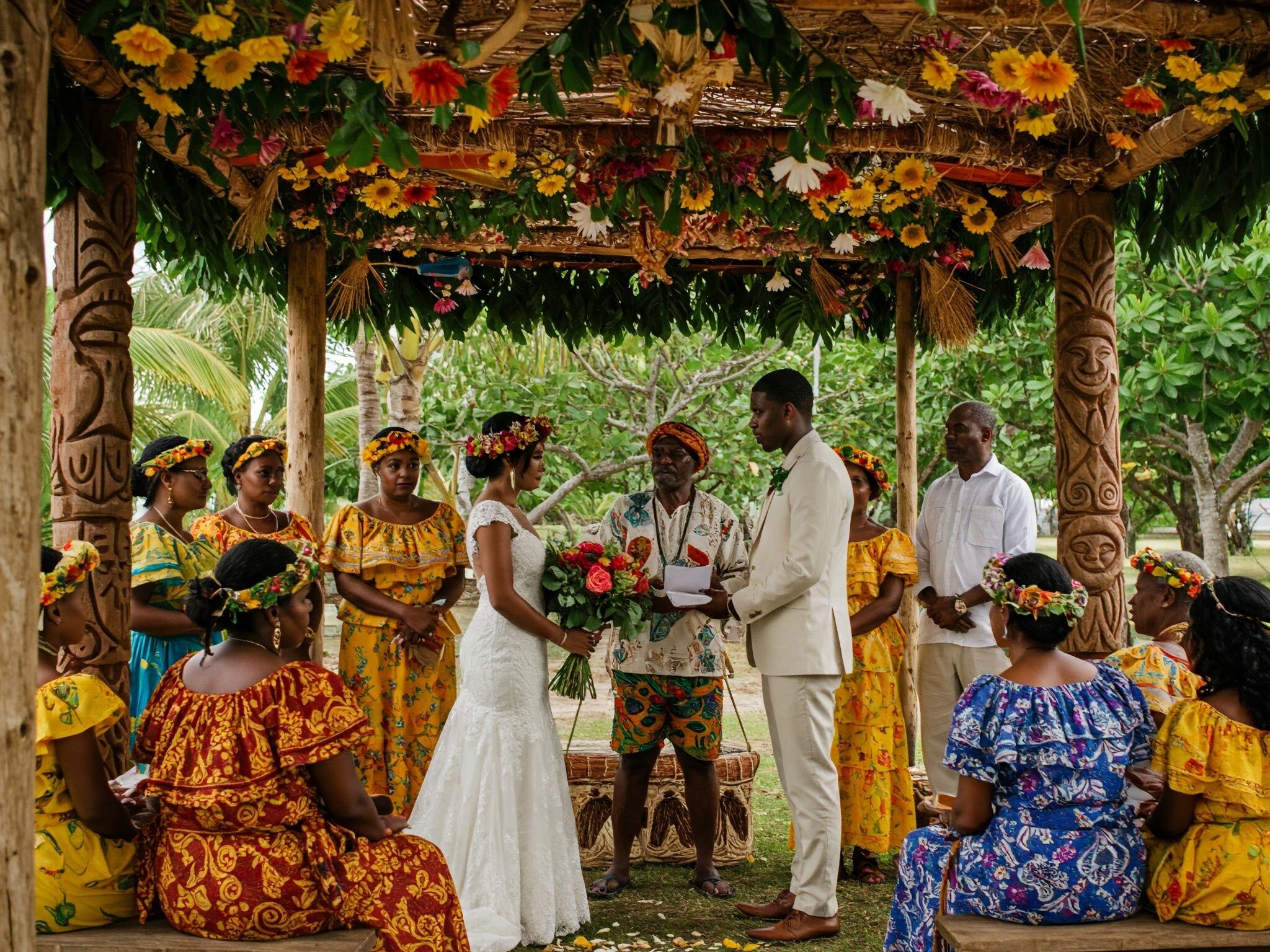 Traditional Jamaican Wedding Ceremony
