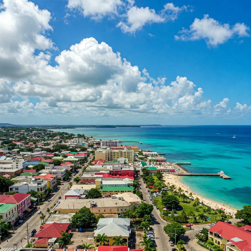 Montego Bay during Jamaica hurricane season