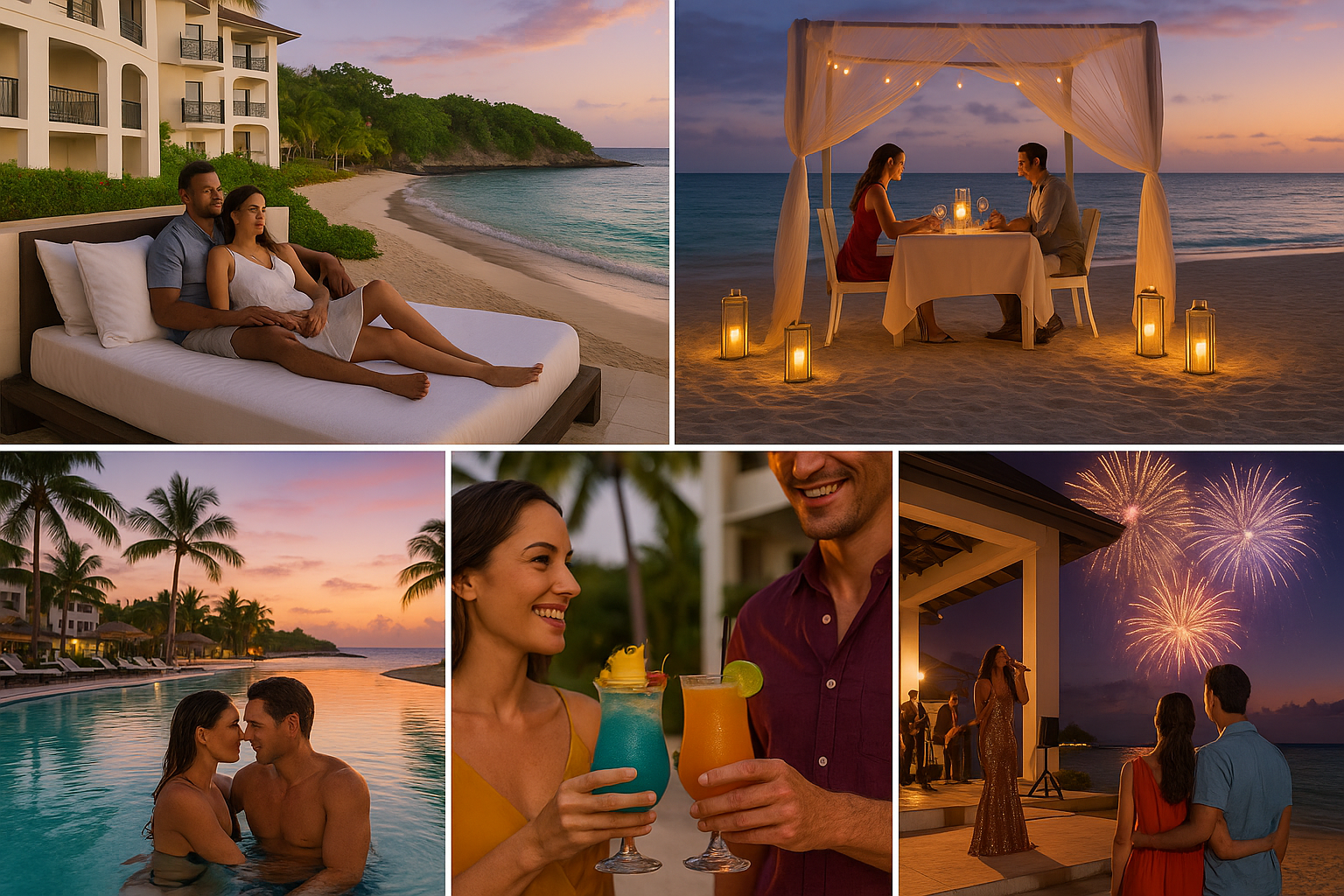 Secrets Wild Orchid Montego Bay, an all inclusive Jamaica honeymoon resort with both romance and vibrant nightlife.